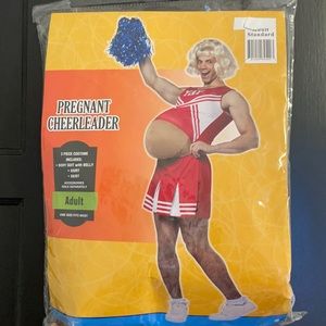 Pregnant Cheerleader costume